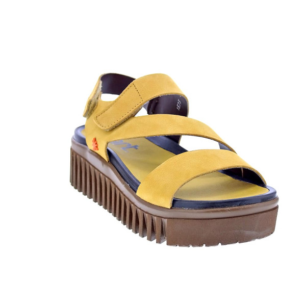 Sandalias Art Company zapatos Mujer modelo Brighton 1573 Amarillo Elástico