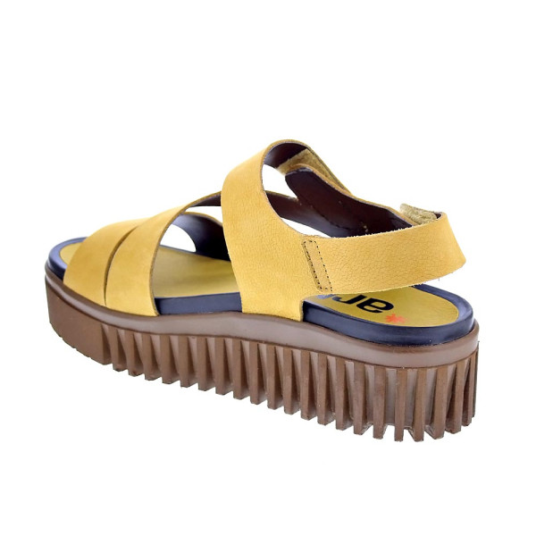 Sandalias Art Company zapatos Mujer modelo Brighton 1573 Amarillo Elástico