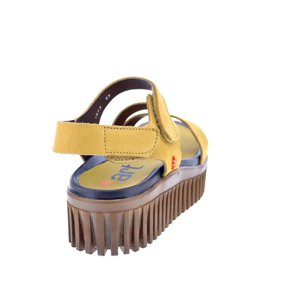 Sandalias Art Company zapatos Mujer modelo Brighton 1573 Amarillo Elástico