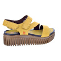 Sandalias Art Company zapatos Mujer modelo Brighton 1573 Amarillo Elástico