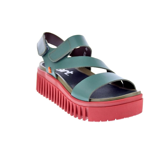 Sandalias Art Company zapatos Mujer modelo Brighton 1573 Verde Elástico