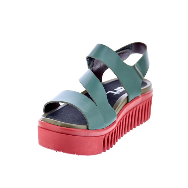 Sandalias Art Company zapatos Mujer modelo Brighton 1573 Verde Elástico