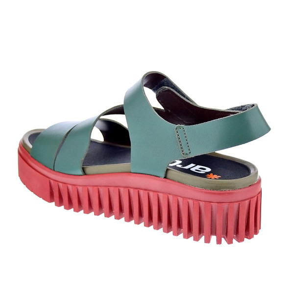 Sandalias Art Company zapatos Mujer modelo Brighton 1573 Verde Elástico