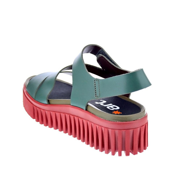 Sandalias Art Company zapatos Mujer modelo Brighton 1573 Verde Elástico