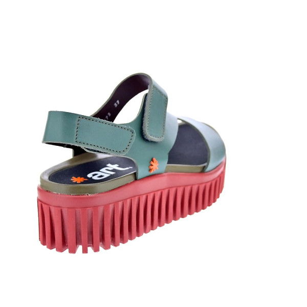 Sandalias Art Company zapatos Mujer modelo Brighton 1573 Verde Elástico