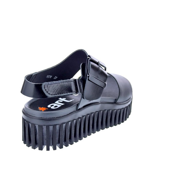 Sandalias Art Company zapatos Mujer modelo Brighton 1578 Negro Hebilla