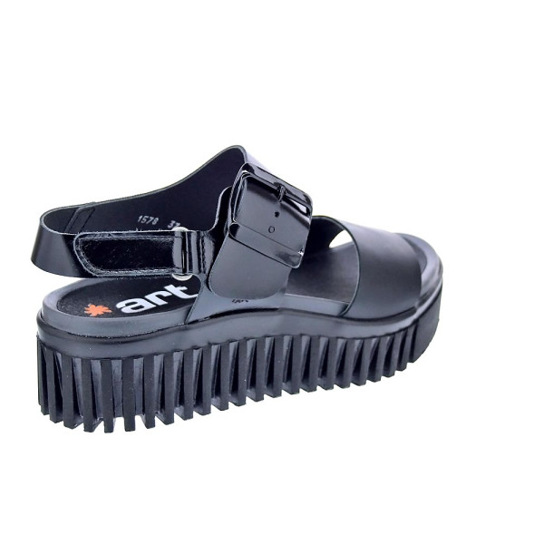 Sandalias Art Company zapatos Mujer modelo Brighton 1578 Negro Hebilla