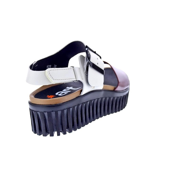 Sandalias Art Company zapatos Mujer modelo Brighton 1578 Blanco Hebilla