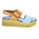 Sandalias Art Company zapatos Mujer modelo Brighton 1578 Amarillo Hebilla