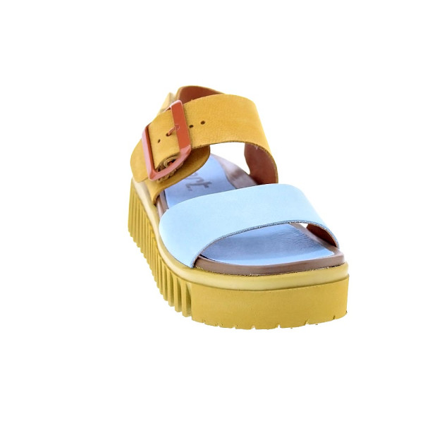 Sandalias Art Company zapatos Mujer modelo Brighton 1578 Amarillo Hebilla