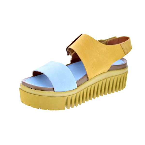 Sandalias Art Company zapatos Mujer modelo Brighton 1578 Amarillo Hebilla