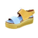 Sandalias Art Company zapatos Mujer modelo Brighton 1578 Amarillo Hebilla