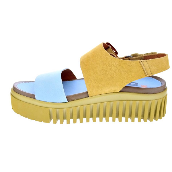 Sandalias Art Company zapatos Mujer modelo Brighton 1578 Amarillo Hebilla