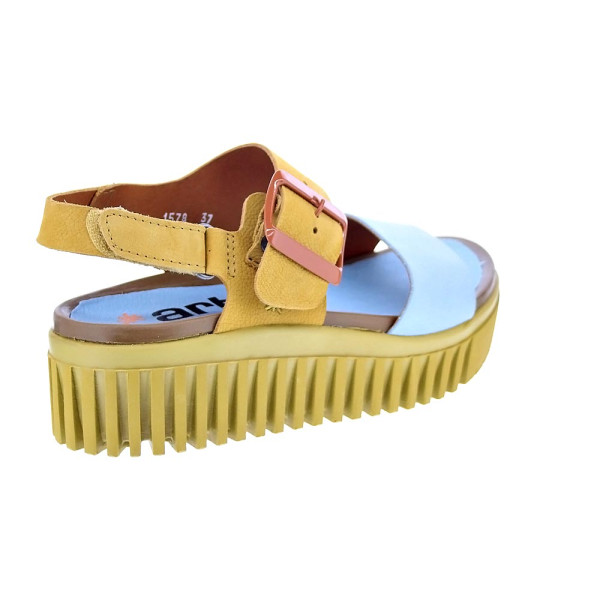 Sandalias Art Company zapatos Mujer modelo Brighton 1578 Amarillo Hebilla