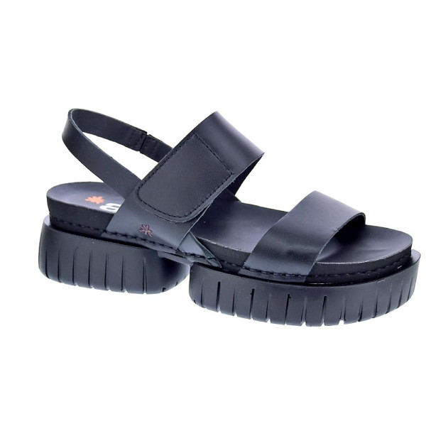 Sandalias Art Company zapatos Mujer modelo Madeira 1881 Negro Velcro