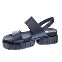 Sandalias Art Company zapatos Mujer modelo Madeira 1881 Negro Velcro