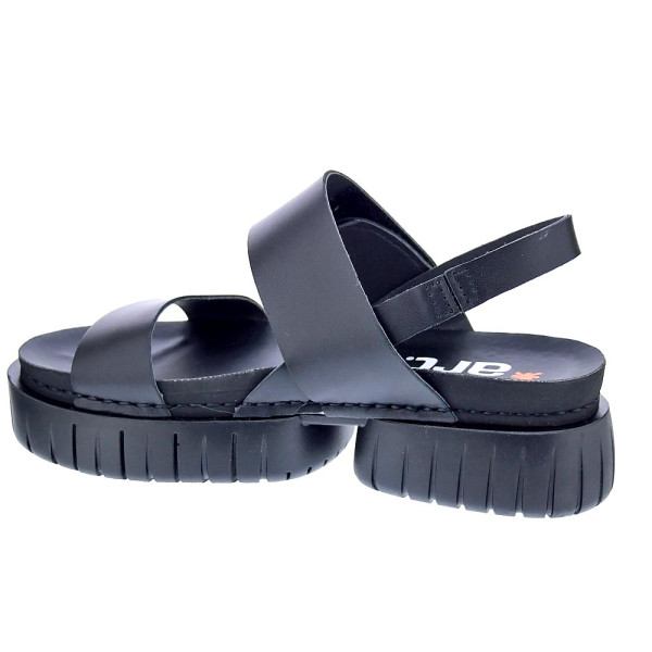 Sandalias Art Company zapatos Mujer modelo Madeira 1881 Negro Velcro