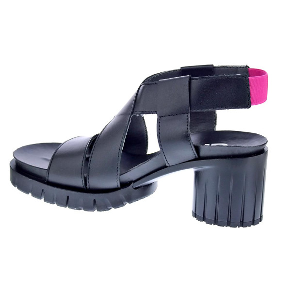 Sandalias Art Company zapatos Mujer modelo Malibu Negro Elástico