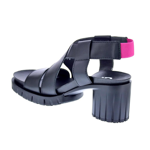 Sandalias Art Company zapatos Mujer modelo Malibu Negro Elástico