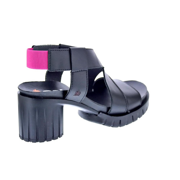 Sandalias Art Company zapatos Mujer modelo Malibu Negro Elástico