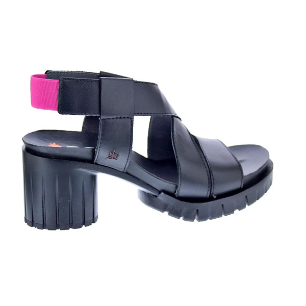 Sandalias Art Company zapatos Mujer modelo Malibu Negro Elástico