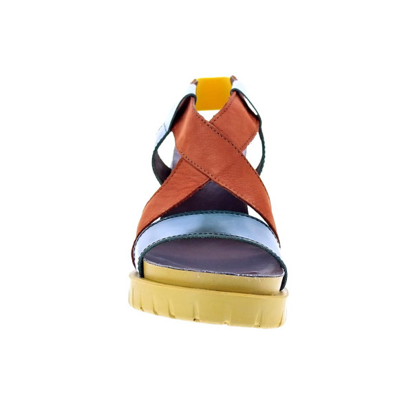 Sandalias Art Company zapatos Mujer modelo Malibu Azul Elástico