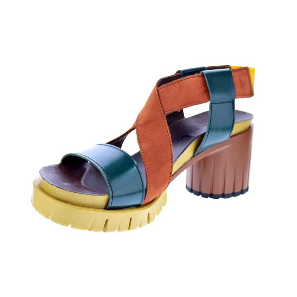 Sandalias Art Company zapatos Mujer modelo Malibu Azul Elástico