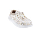 Mocasines Hey Dude zapatos Mujer modelo Wendy Comf Beige Elástico