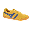 Zapatillas Gola zapatos Hombre modelo Harrier Amarillo Cordón
