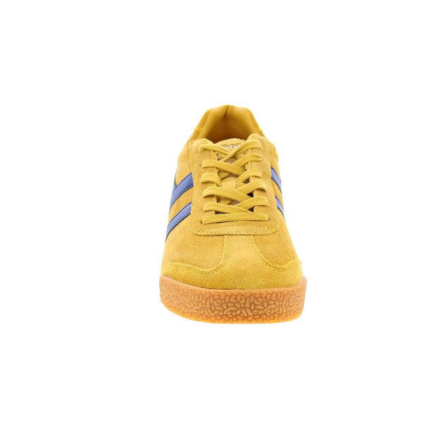 Zapatillas Gola zapatos Hombre modelo Harrier Amarillo Cordón