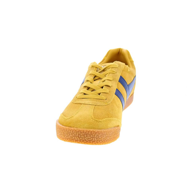 Zapatillas Gola zapatos Hombre modelo Harrier Amarillo Cordón