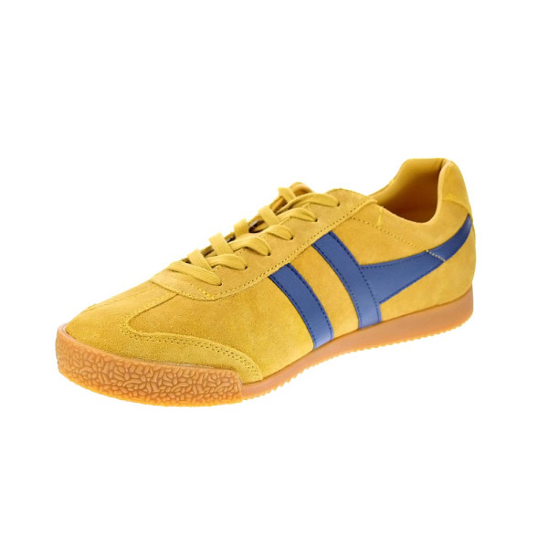 Zapatillas Gola zapatos Hombre modelo Harrier Amarillo Cordón