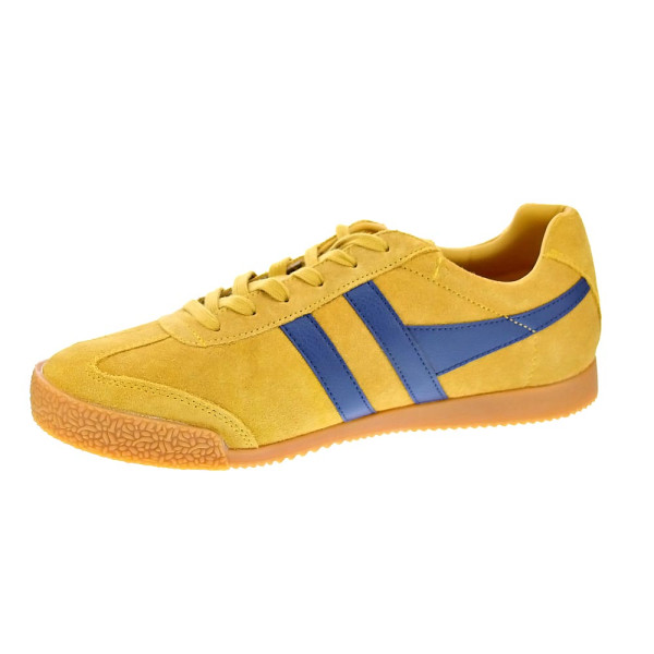 Zapatillas Gola zapatos Hombre modelo Harrier Amarillo Cordón
