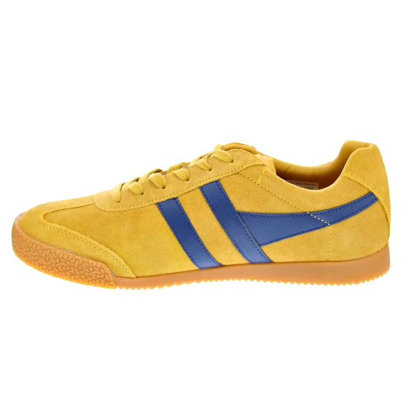 Zapatillas Gola zapatos Hombre modelo Harrier Amarillo Cordón
