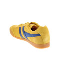 Zapatillas Gola zapatos Hombre modelo Harrier Amarillo Cordón