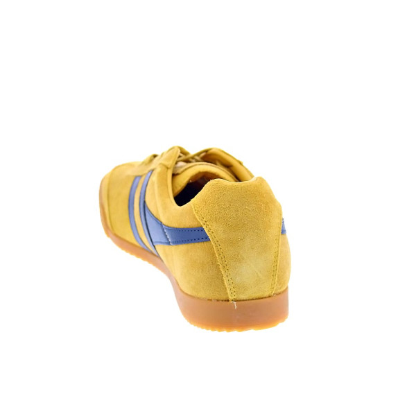 Zapatillas Gola zapatos Hombre modelo Harrier Amarillo Cordón