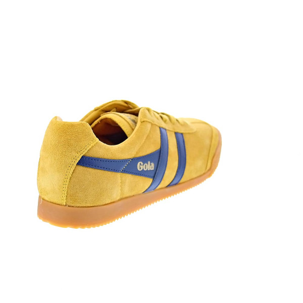 Zapatillas Gola zapatos Hombre modelo Harrier Amarillo Cordón