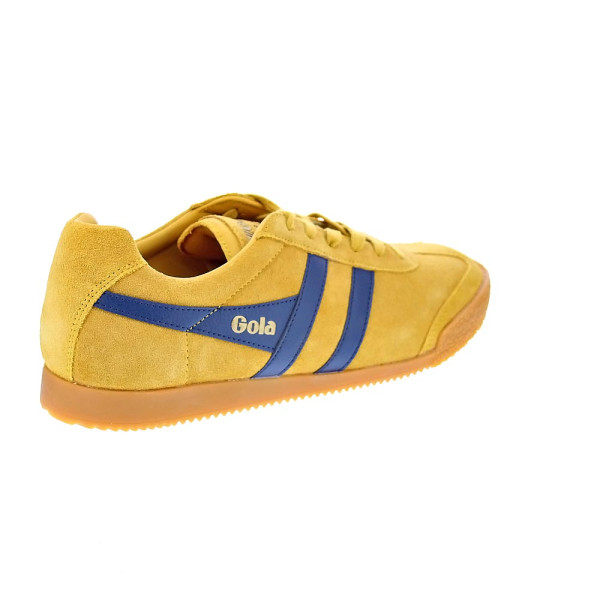 Zapatillas Gola zapatos Hombre modelo Harrier Amarillo Cordón