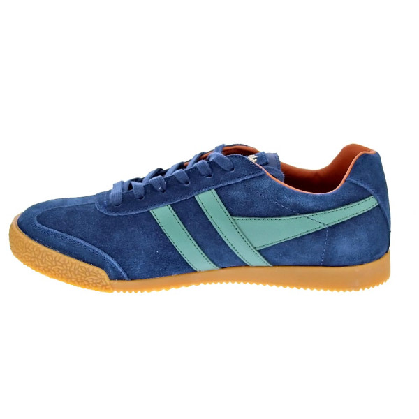 Zapatillas Gola zapatos Hombre modelo Harrier Azul Cordón