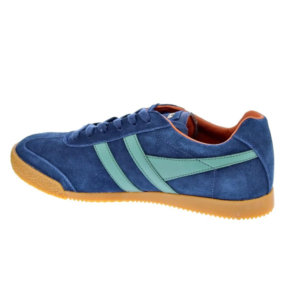 Zapatillas Gola zapatos Hombre modelo Harrier Azul Cordón