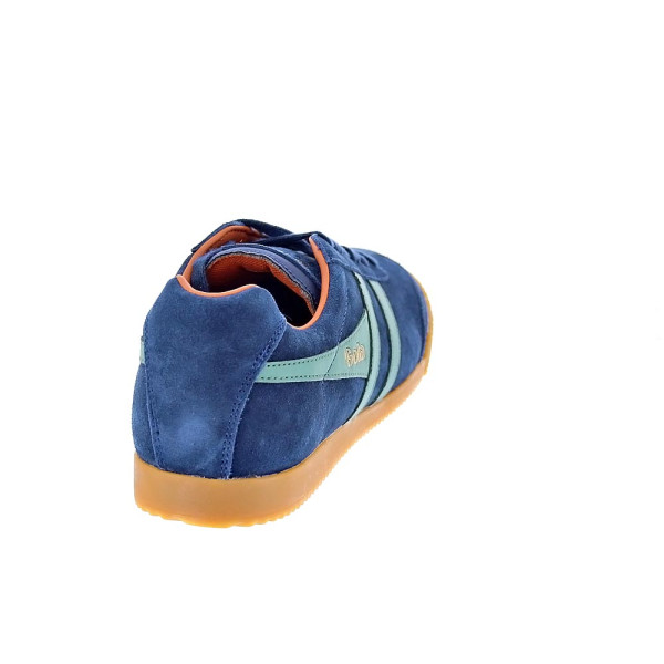 Zapatillas Gola zapatos Hombre modelo Harrier Azul Cordón