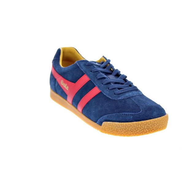 Zapatillas Gola zapatos Hombre modelo Harrier Azul Cordón