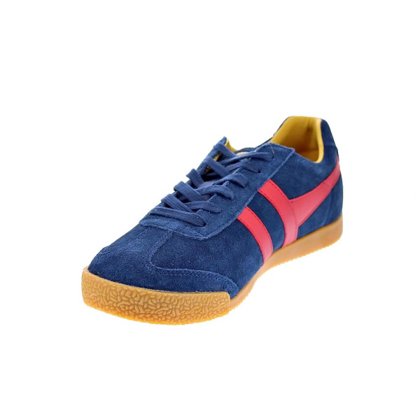 Zapatillas Gola zapatos Hombre modelo Harrier Azul Cordón