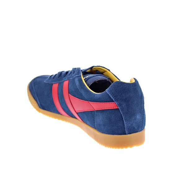 Zapatillas Gola zapatos Hombre modelo Harrier Azul Cordón