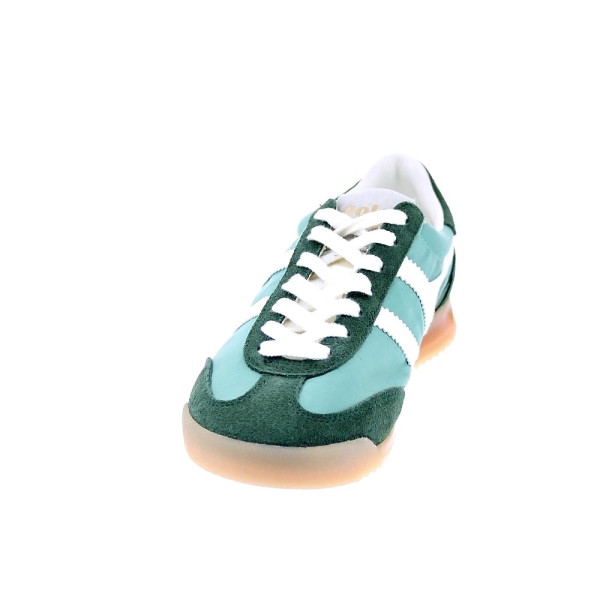 Zapatillas Gola zapatos Mujer modelo Firefly Verde Cordón