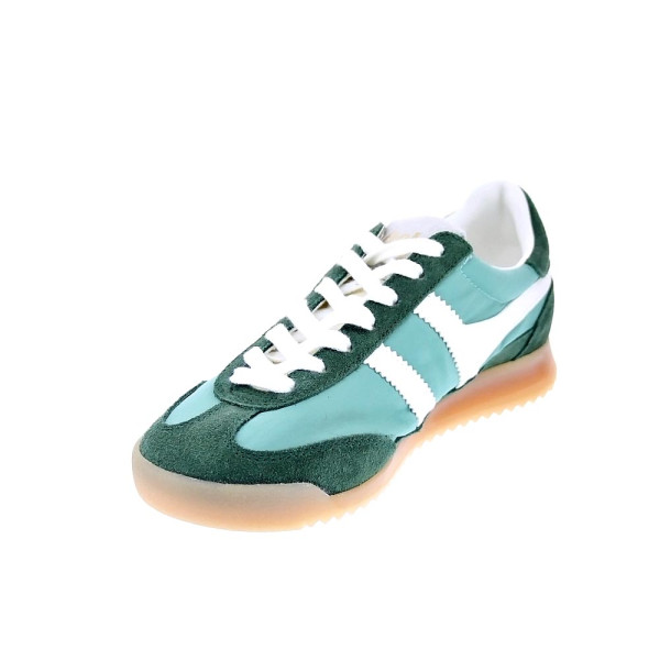 Zapatillas Gola zapatos Mujer modelo Firefly Verde Cordón