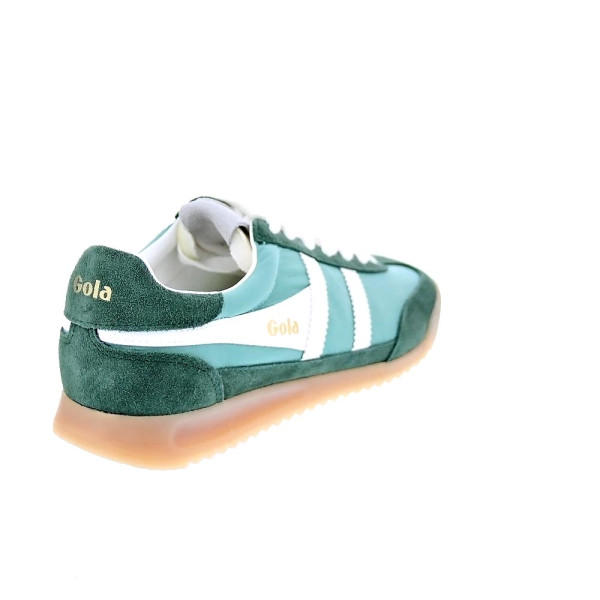 Zapatillas Gola zapatos Mujer modelo Firefly Verde Cordón