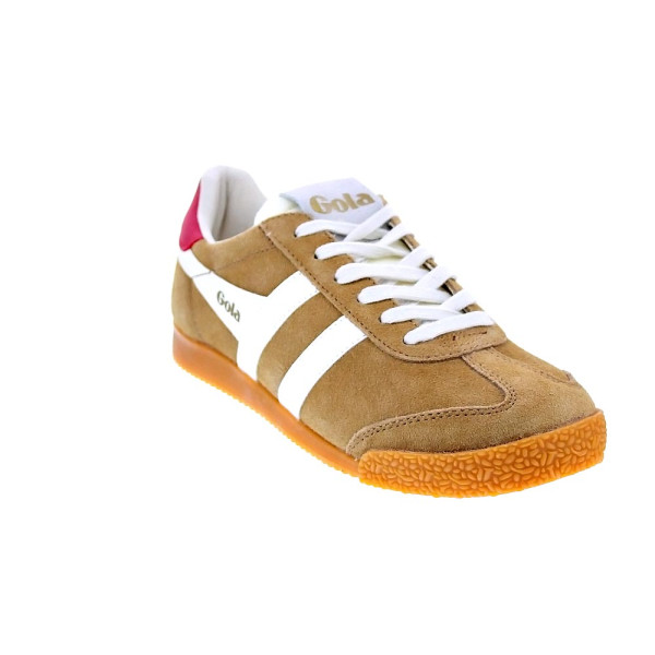 Zapatillas Gola zapatos Mujer modelo Elan Marrón Cordón