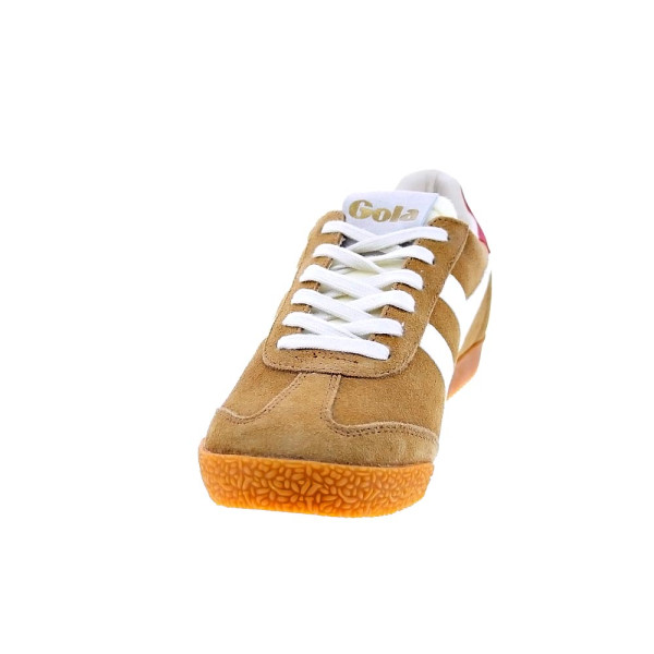 Zapatillas Gola zapatos Mujer modelo Elan Marrón Cordón