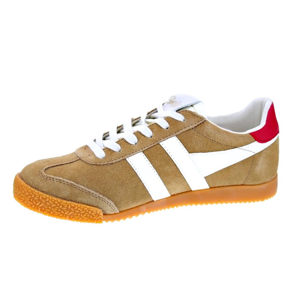 Zapatillas Gola zapatos Mujer modelo Elan Marrón Cordón